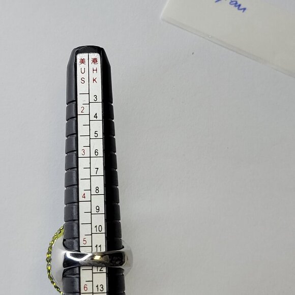 Aqua Green Rhinestone Ring SIZE 5 - other sizes available - Picture 9 of 14